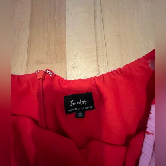 Bardot Dariela floral off the shoulder mini dress - Picture 3 of 4